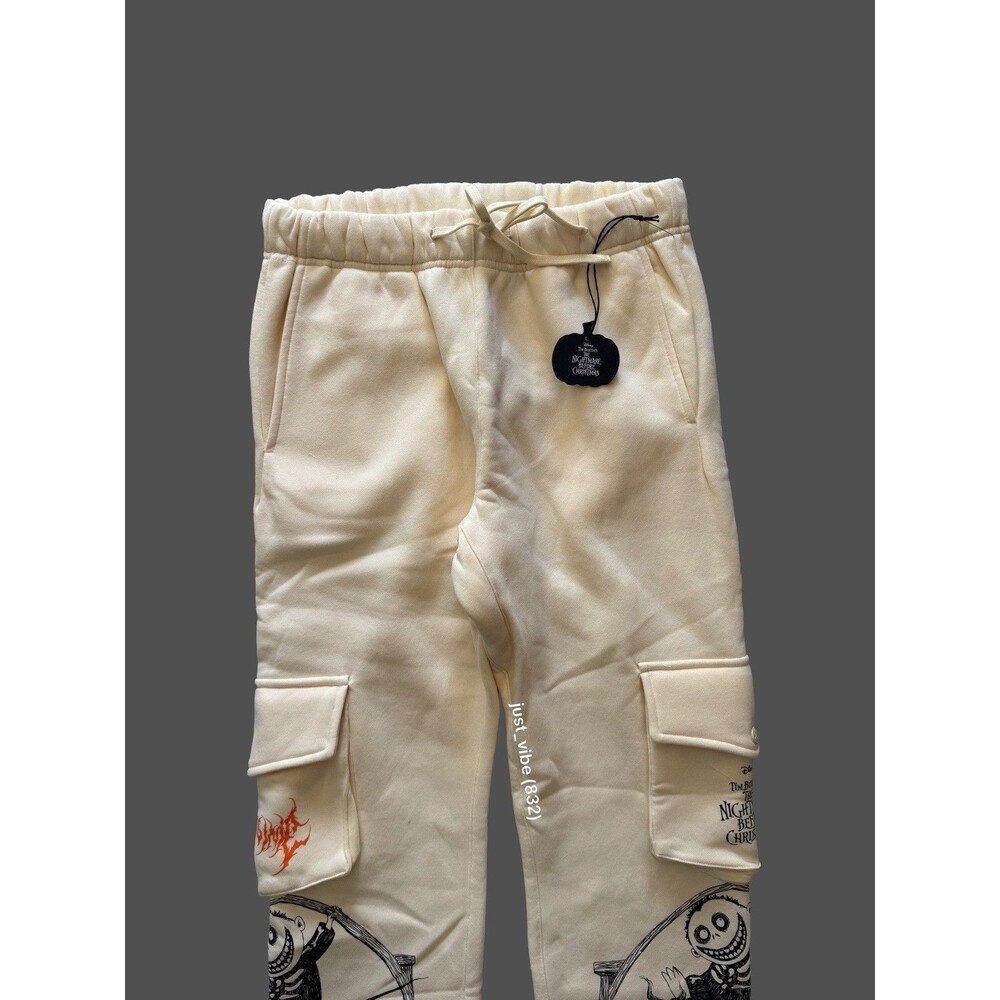 Civil Regime x Disney The Nightmare Before Christmas Sweat Pants Men’s Small - Picture 2 of 11